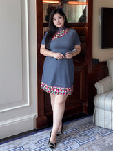 Load image into Gallery viewer, Brooke Cheongsam in Dark Blue