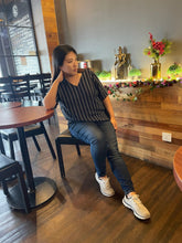 Load image into Gallery viewer, Pauline Cupro V-neck Top