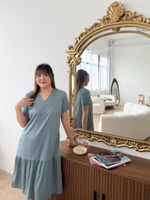 Load image into Gallery viewer, Emma Midi Dress in Dusty Blue