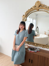 Load image into Gallery viewer, Emma Midi Dress in Dusty Blue