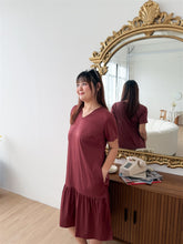 Load image into Gallery viewer, Emma Midi Dress in Burgundy