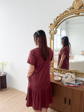 Load image into Gallery viewer, Emma Midi Dress in Burgundy