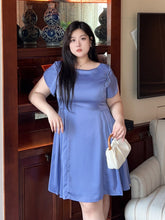 Load image into Gallery viewer, Rebecca Dress in Cornflower