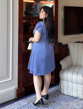 Load image into Gallery viewer, Rebecca Dress in Cornflower