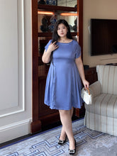 Load image into Gallery viewer, Rebecca Dress in Cornflower