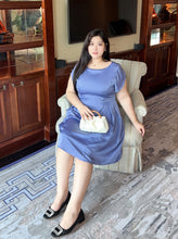 Load image into Gallery viewer, Rebecca Dress in Cornflower