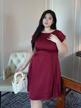 Load image into Gallery viewer, Rebecca Dress in Maroon