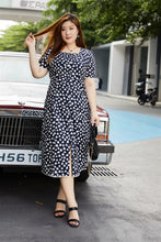 Load image into Gallery viewer, Ionna Midi Dress in Navy