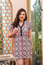 Load image into Gallery viewer, Kimi Drawstring Dress in Red