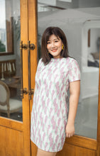 Load image into Gallery viewer, Flight of Fancy Shift Dress in Pistachio