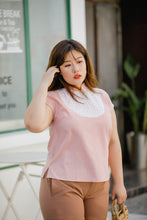 Load image into Gallery viewer, Mandy Bib Top in Peach