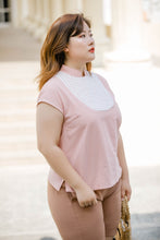 Load image into Gallery viewer, Mandy Bib Top in Peach