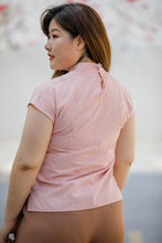 Load image into Gallery viewer, Mandy Bib Top in Peach