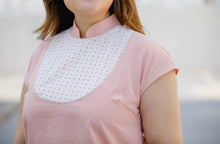 Load image into Gallery viewer, Mandy Bib Top in Peach