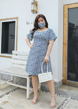Load image into Gallery viewer, Bluebell Flutter Sleeve Sweetheart Dress