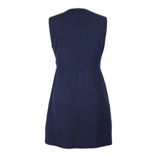 Load image into Gallery viewer, Alexa Asymetric Colour Block Dress in Black & Navy