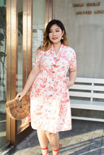 Load image into Gallery viewer, Pretty Pastoral Shirt Dress in Red