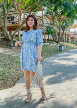 Load image into Gallery viewer, Fleur Chiffon Dress in Pale Blue