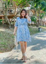 Load image into Gallery viewer, Fleur Chiffon Dress in Pale Blue