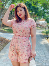 Load image into Gallery viewer, Peachy Keen Chiffon Romper