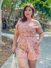 Load image into Gallery viewer, Peachy Keen Chiffon Romper