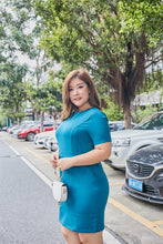 Load image into Gallery viewer, Viola Dress in Peacock