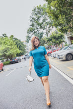 Load image into Gallery viewer, Viola Dress in Peacock