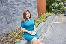 Load image into Gallery viewer, Viola Dress in Peacock