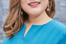 Load image into Gallery viewer, Viola Dress in Peacock