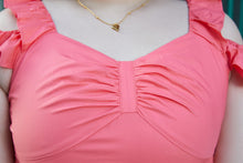 Load image into Gallery viewer, Peaches and Cream Convertible Cold Shoulder Sleeve Dress