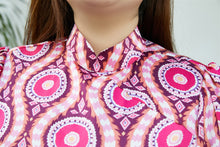 Load image into Gallery viewer, Sarah Satin Cheongsam in Hot Pink