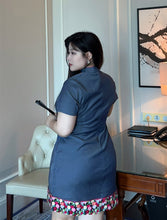 Load image into Gallery viewer, Brooke Cheongsam in Dark Blue
