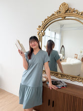 Load image into Gallery viewer, Emma Midi Dress in Dusty Blue
