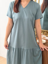 Load image into Gallery viewer, Emma Midi Dress in Dusty Blue
