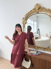 Load image into Gallery viewer, Emma Midi Dress in Burgundy
