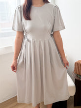 Load image into Gallery viewer, Ines Midi Dress in Moonlight Grey
