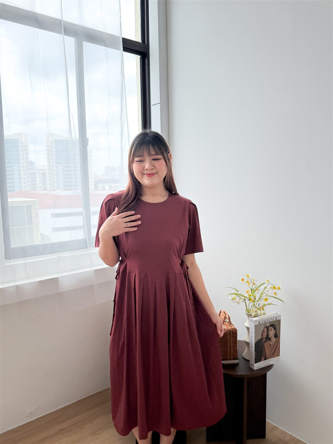 knee length dresses for ladies Ines Dress – Augusta Twenty main image 0