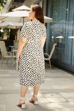 Load image into Gallery viewer, Ionna Midi Dress in Monochrome
