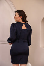 Load image into Gallery viewer, Cate Balloon Sleeve Dress in Sapphire
