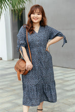 Load image into Gallery viewer, Cleo Button-up Midi Dress in Soft Blue
