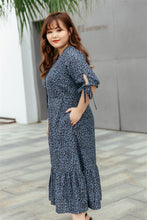 Load image into Gallery viewer, Cleo Button-up Midi Dress in Soft Blue
