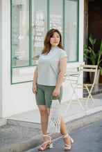 Load image into Gallery viewer, Mandy Bib Top in Sage
