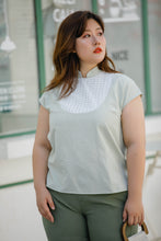 Load image into Gallery viewer, Mandy Bib Top in Sage
