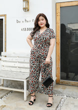 Load image into Gallery viewer, Ulla Wrap Front Jumpsuit in Green
