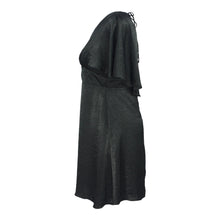 Load image into Gallery viewer, Cape Dress in Black 
