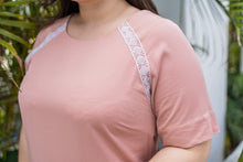 Load image into Gallery viewer, Galle Lace Dress in Dusty Pink
