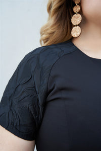 Temperance Cocktail Dress in Black