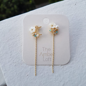Lunaflor Dangling Earrings