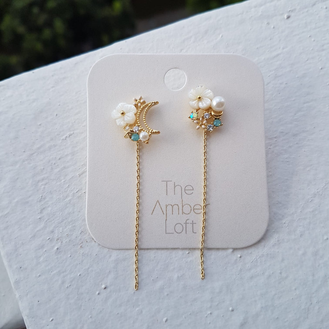 Lunaflor Dangling Earrings