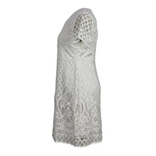 Load image into Gallery viewer, Claire Lace Dress in White 
